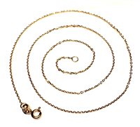 Halskette Sommer Dame CATENAME in Gelbgold ROLO DIAMANTATA 45 CM PI C/Z 2.20 G - ROLO DIAMANTATA 45 CM PI C/Z 2.20 G